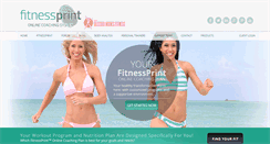 Desktop Screenshot of fitnessprint.com